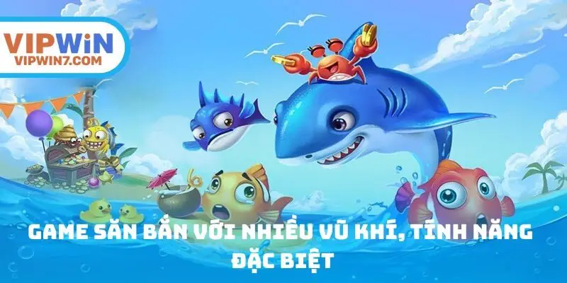 Game săn bắn với nhiều vũ khí, tính năng đặc biệt