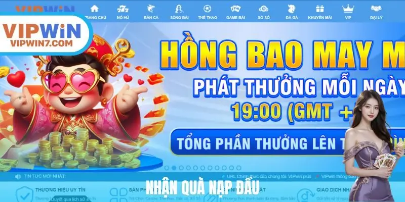 Nhận Quà Nạp Đầu